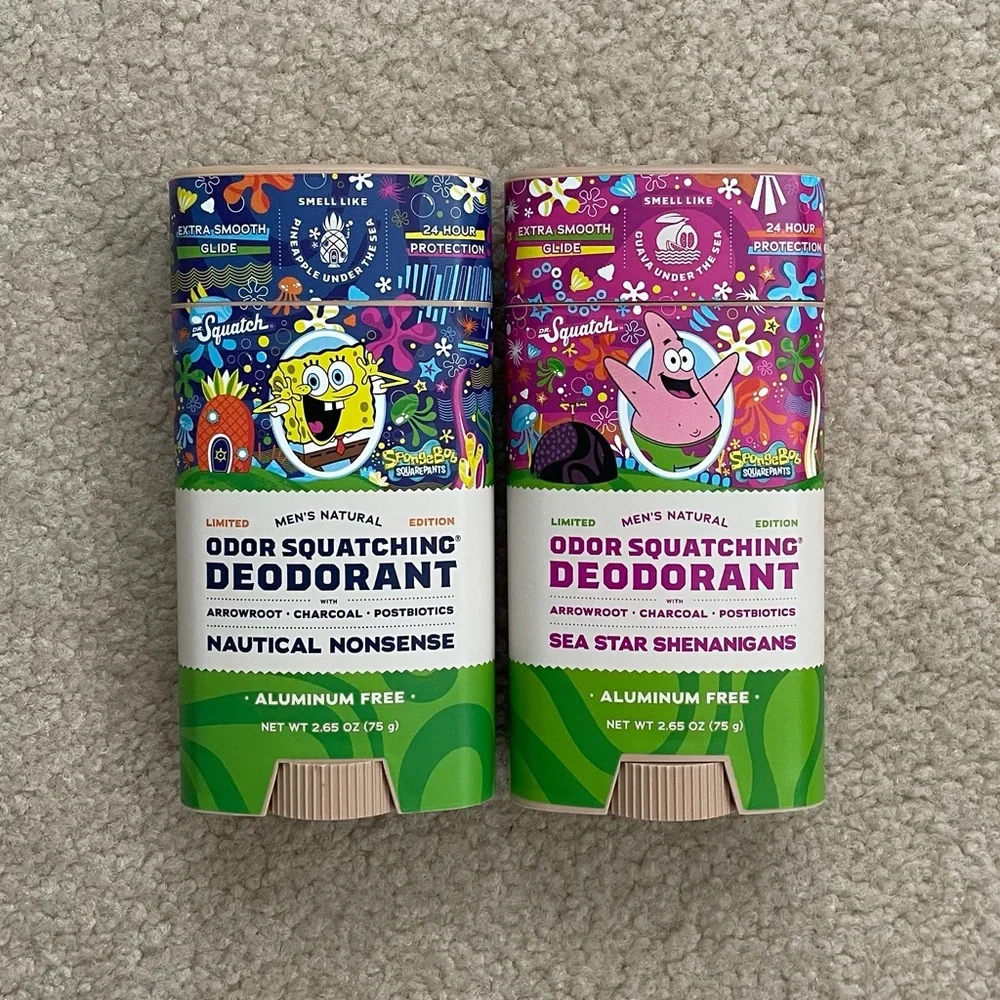 Dr. Squatch Nautical Nonsense, Sea Star Shenanigans Bricc Soap + Deodorant Set